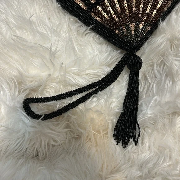 Chic Beaded Fan Clutch by Chico’s - Picture 6 of 11